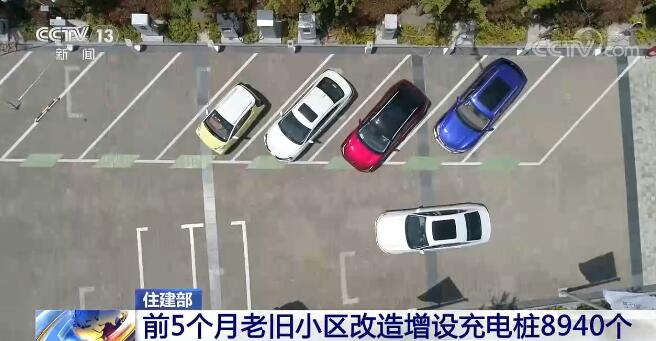 今年前5个月 各地在老旧小区改造中增设充电桩8940个.jpg