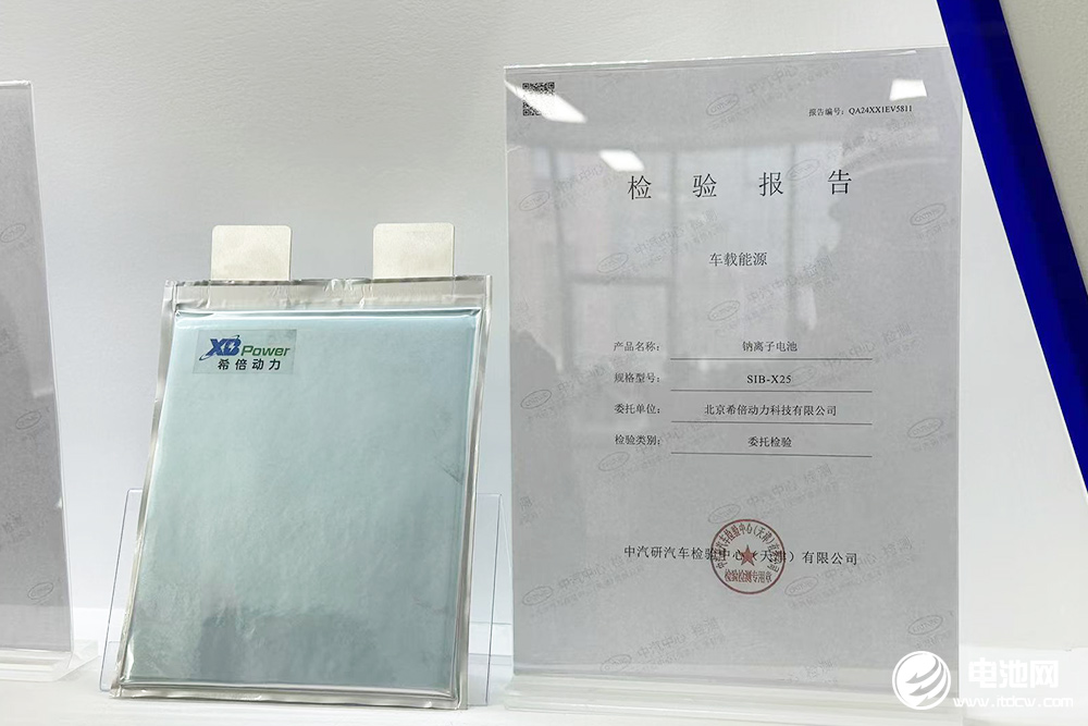 动力电池,钠电池,希倍动力