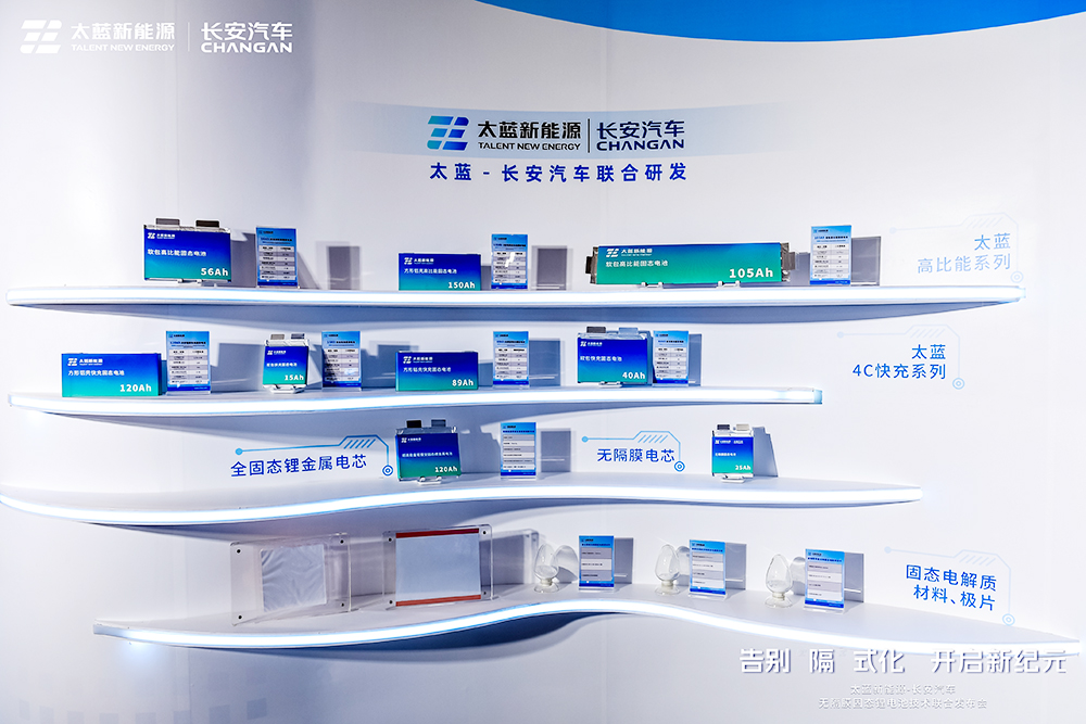 固态电池,长安汽车,太蓝新能源