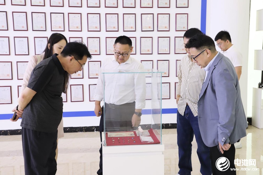中国电池新能源产业链调研采访团（广东站）一行到访微电新能源