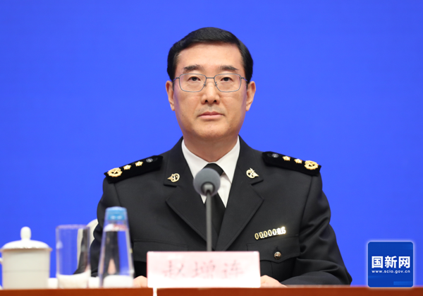 海关总署副署长赵增连（徐想 摄）