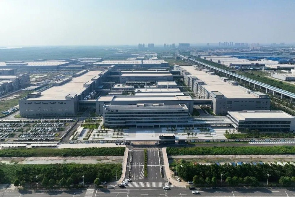 中创新航武汉基地 图片来源:湖北发布 中创新航武汉基地 图片来源:湖北发布