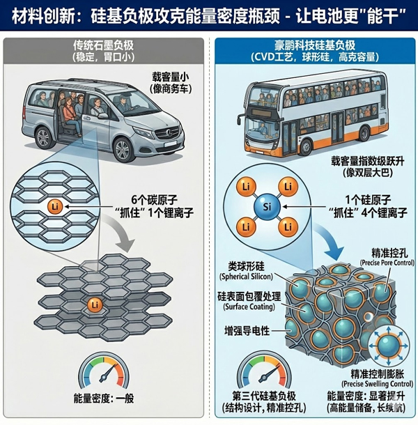 材料创新：攻克能量密度瓶颈