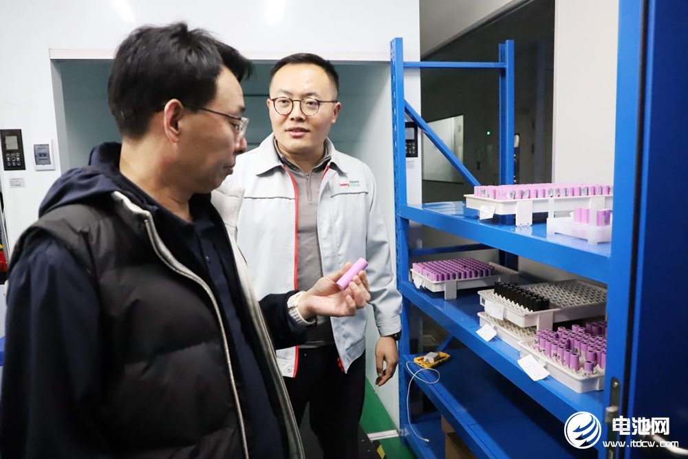 中国电池新能源产业链调研团一行到访浙江锋锂