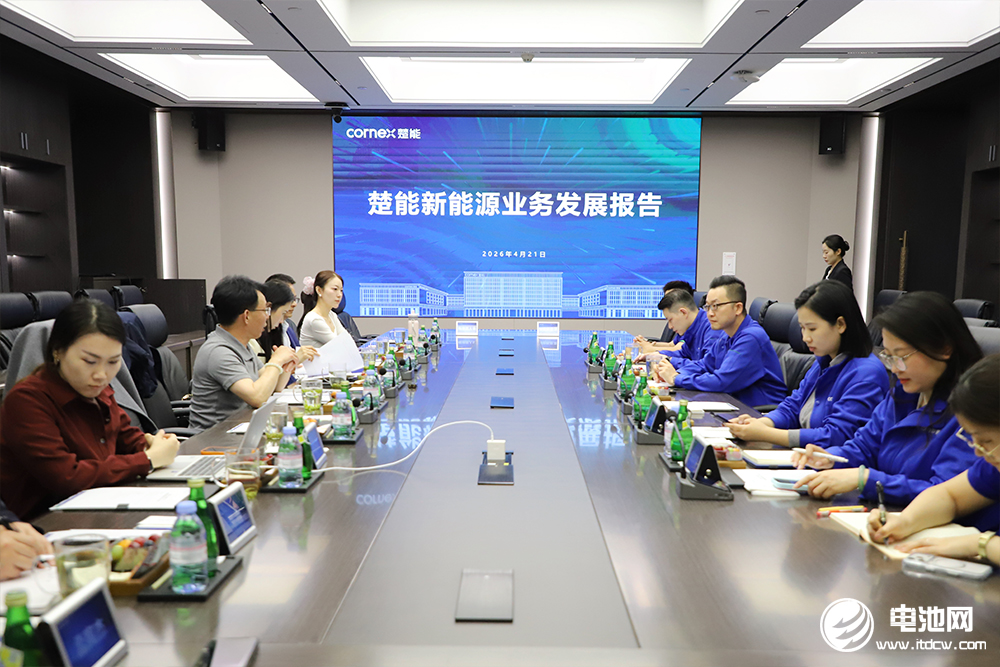 中国电池新能源产业链调研团一行到访楚能新能源