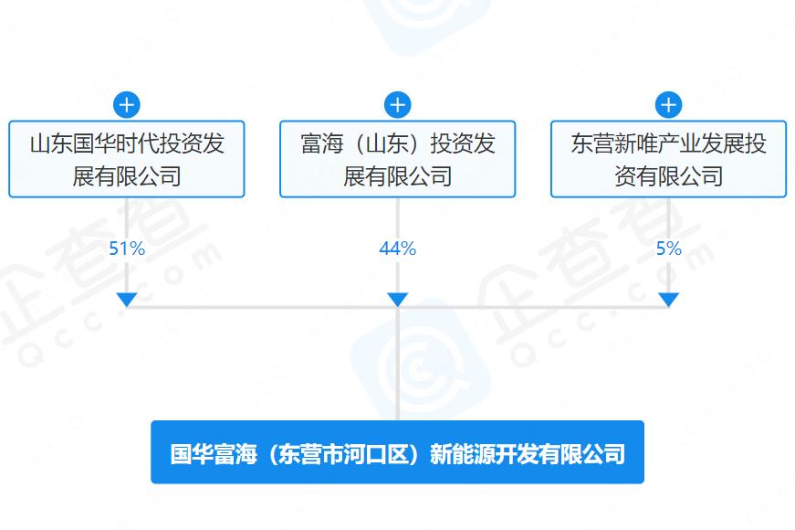 注册资本4.5亿元！这一新能源公司在山东东营