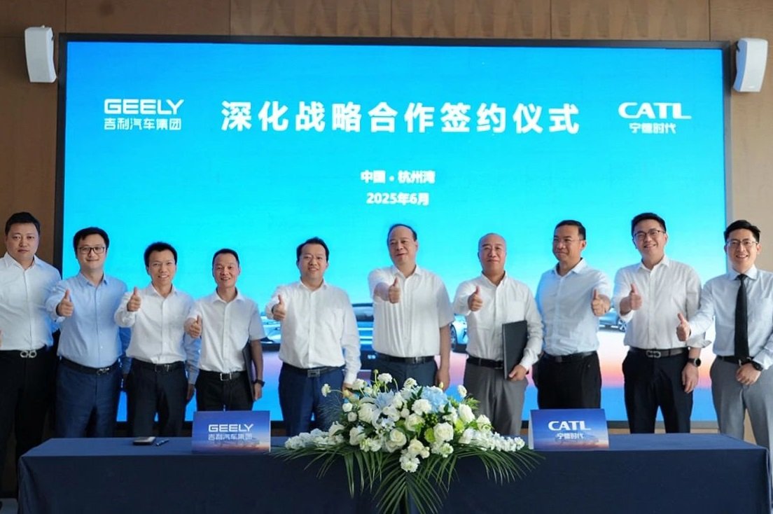 深化动力电池合作！宁德时代与吉利汽车再签战