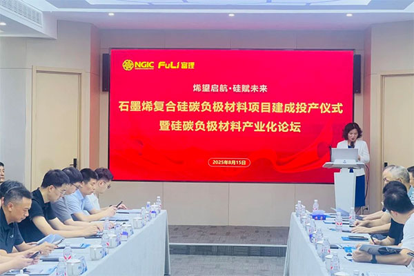 年产300吨！这一石墨烯复合硅碳负极生产