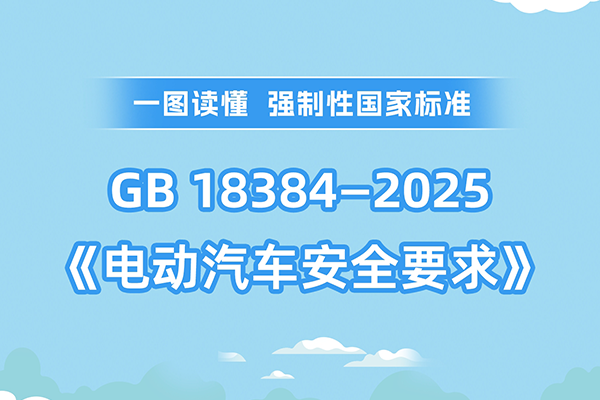 一图读懂强制性国家标准GB 18384—2025《电动汽