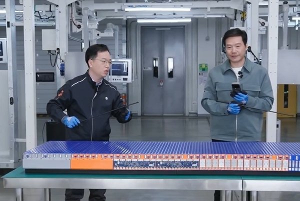 雷军谈北京亦庄小米汽车电池工厂：已自制部分