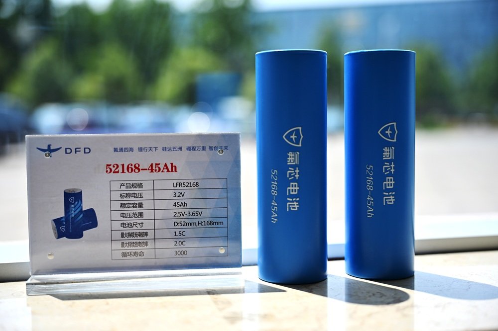 同体积容量击穿行业纪录！多氟多两款大圆柱