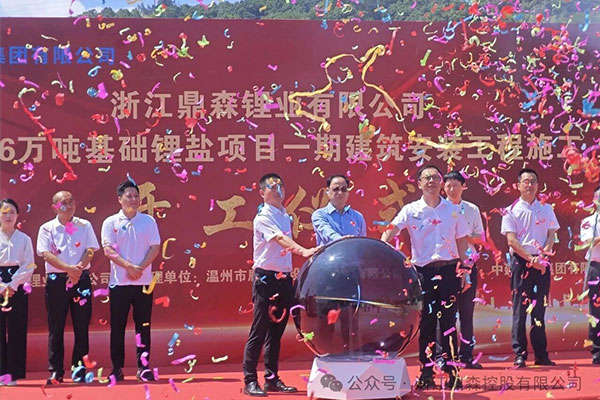 总投资约22亿！鼎森锂业年产6万吨基础锂盐项目