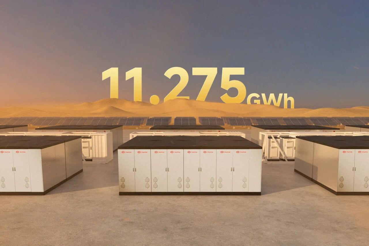 继拿下12.5GWh项目后，比亚迪储能再获中东1
