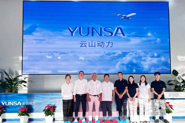 云山动力与瑞典客户达成合作意向 共拓大圆柱超