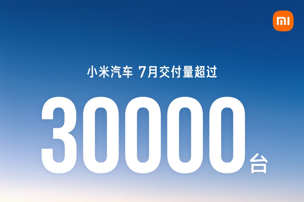 小米汽车连续4个月交付超3万辆 中创新航进入澎